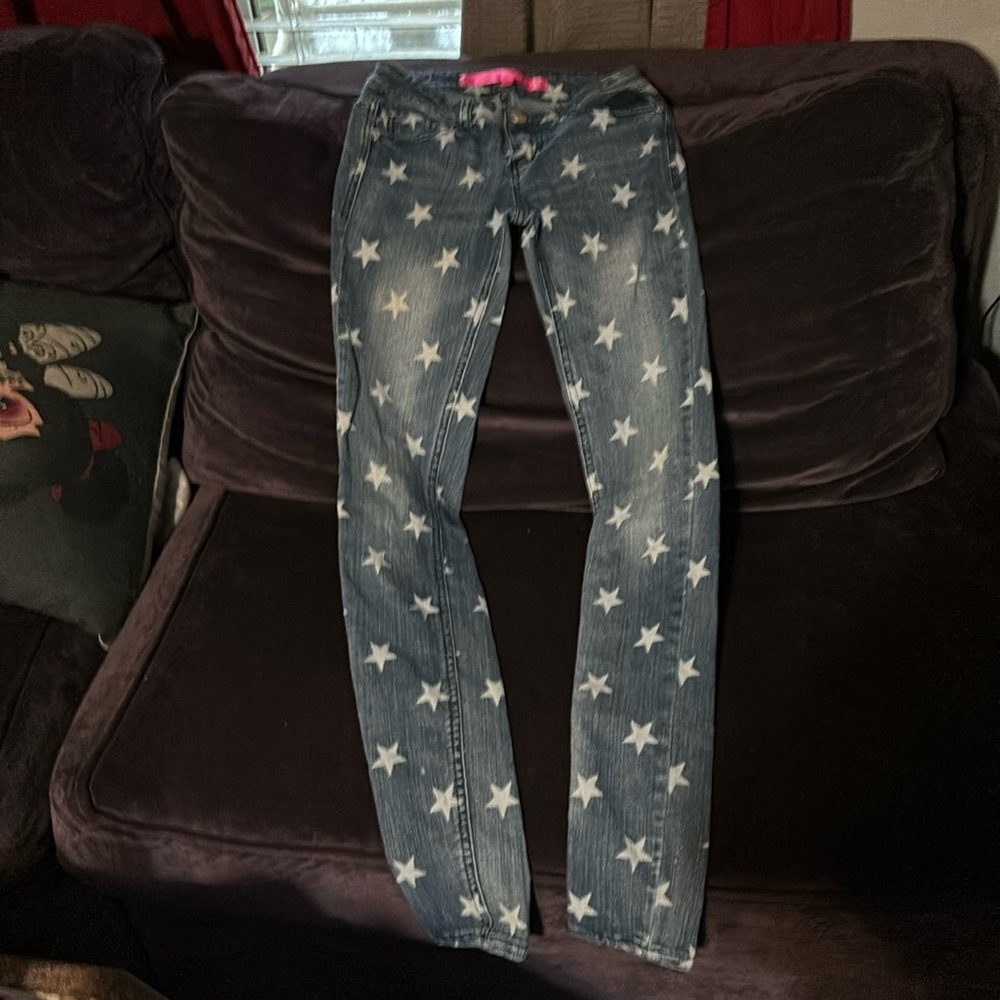 Tinseltown size 0 jeans with stars